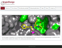 Tablet Screenshot of angiodesign.com